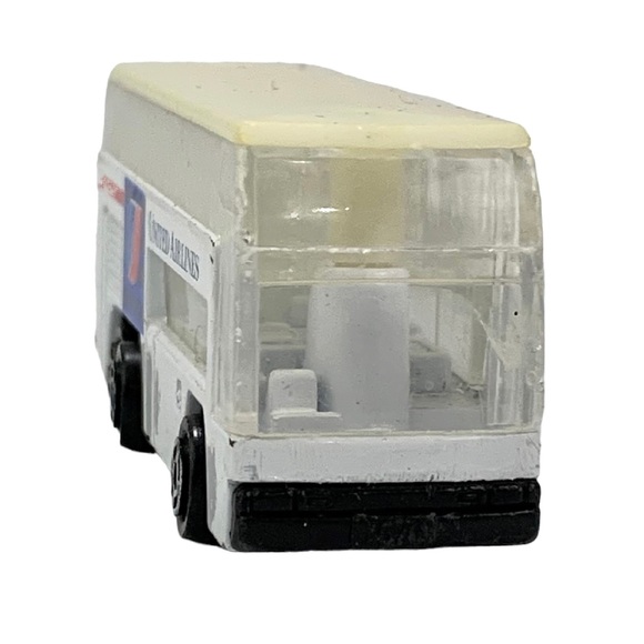 United Airlines Die Cast Shuttle Double Decker Bus - Picture 3 of 7